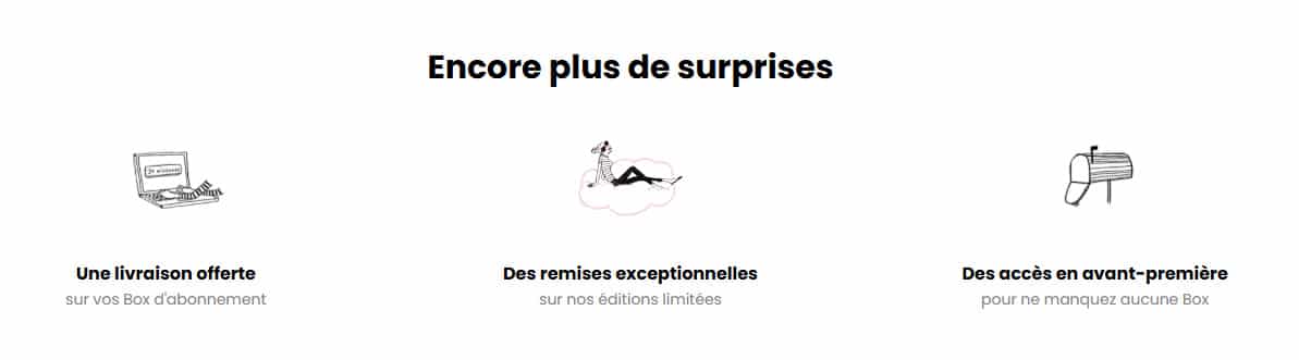 avantages-abonnees-mylittlebox avantages abonnees