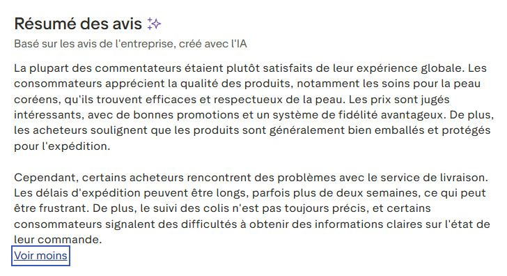 avis yesstyle trustpilot resume