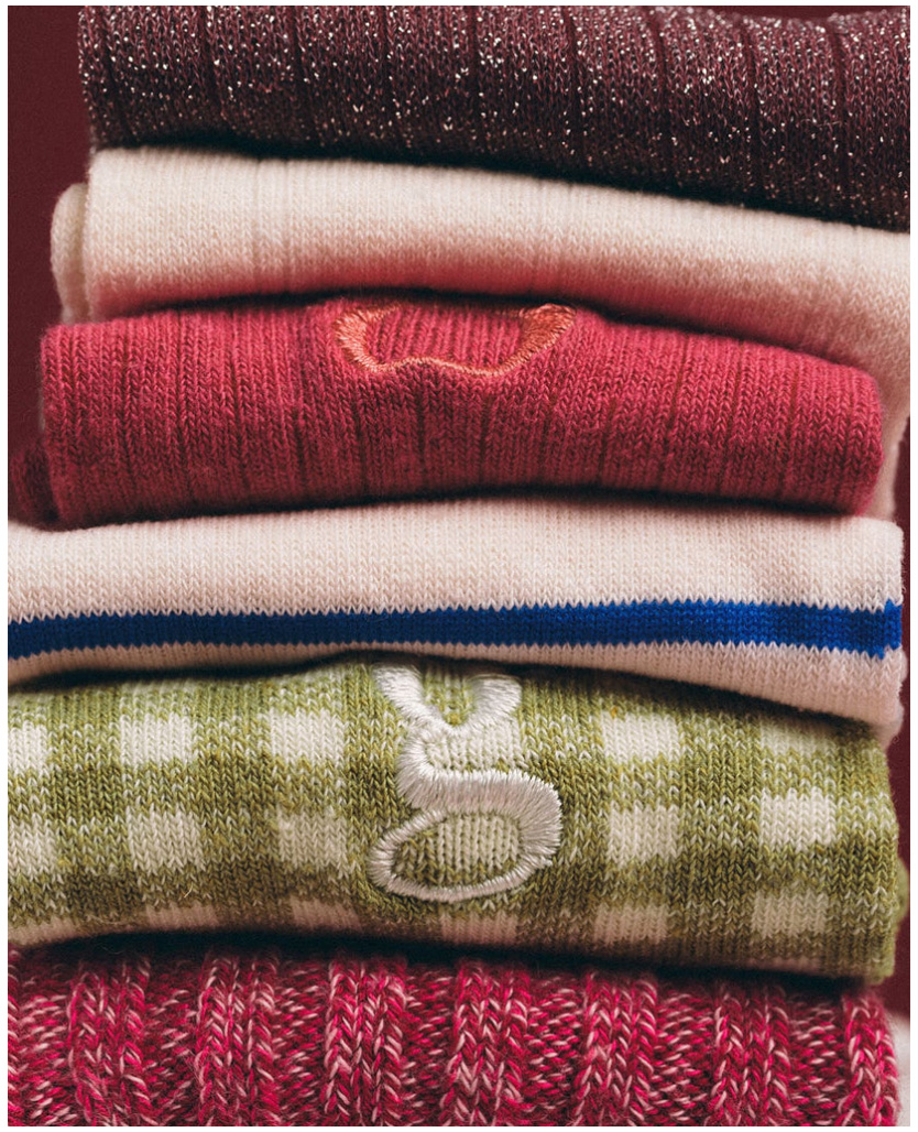 chaussettes couleur gambettes