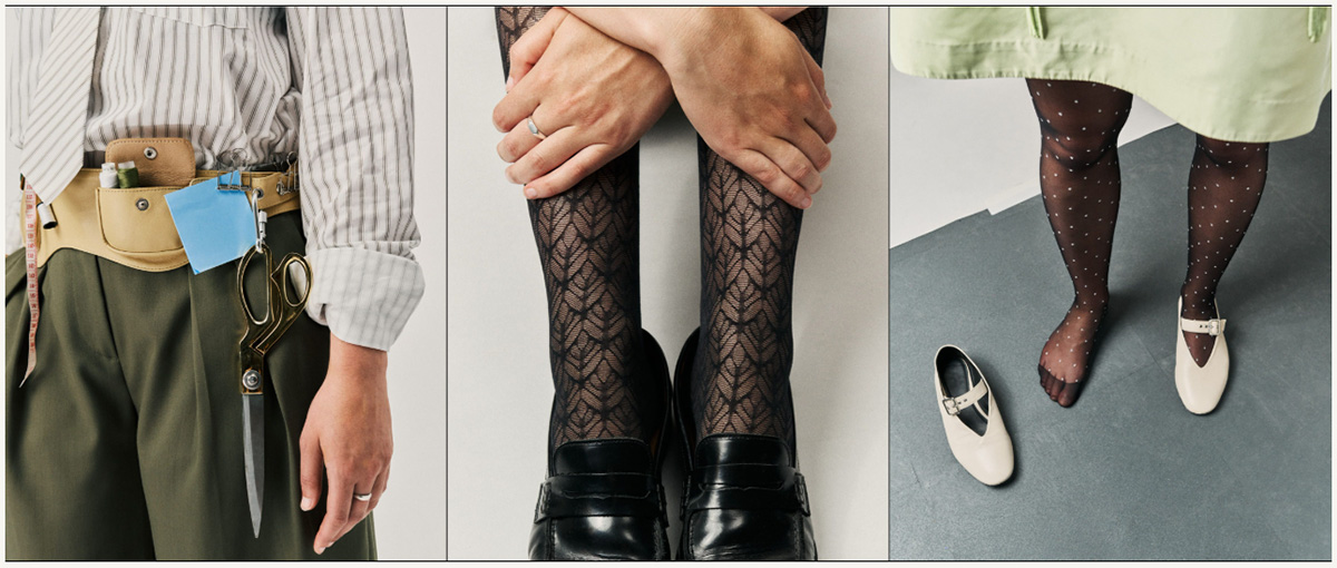 confection et conception collants gambettes