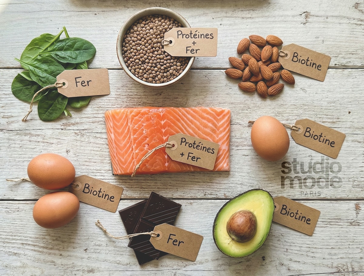 aliments naturels anti chute de